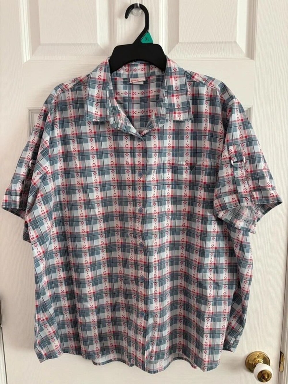 Y2K Cottagecore Shirt Plaid 3X